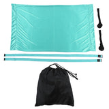 Yoga Hammock Handstand Split Leg Stretchable Training Portable Elastic Aerial Hammock for HomeDark Blue