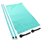 Yoga Hammock Handstand Split Leg Stretchable Training Portable Elastic Aerial Hammock for HomeDark Blue - 45-Degree Angle