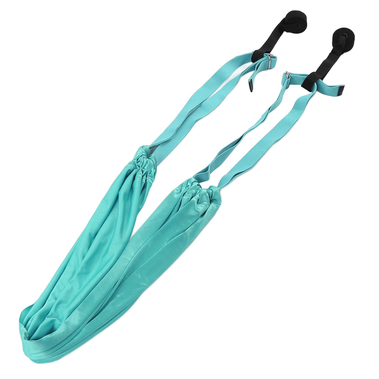 Yoga Hammock Handstand Split Leg Stretchable Training Portable Elastic Aerial Hammock for HomeDark Blue