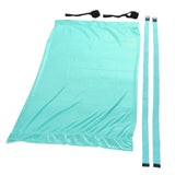 Yoga Hammock Handstand Split Leg Stretchable Training Portable Elastic Aerial Hammock for HomeDark Blue