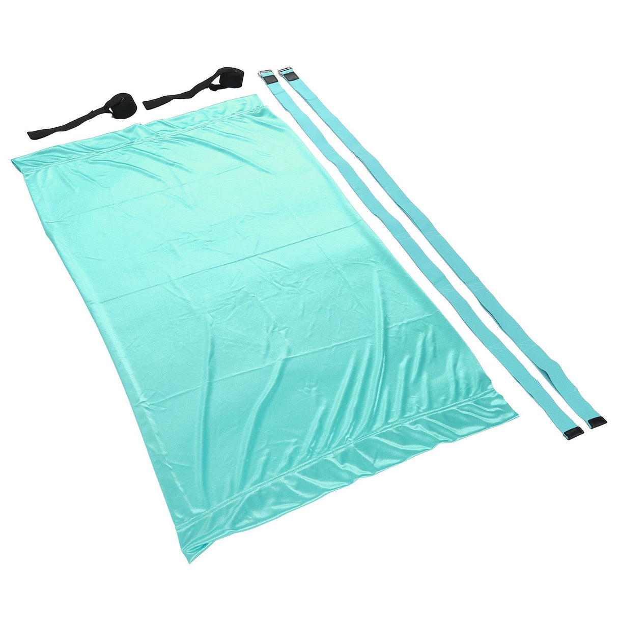Yoga Hammock Handstand Split Leg Stretchable Training Portable Elastic Aerial Hammock for HomeDark Blue