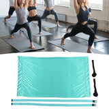Yoga Hammock Handstand Split Leg Stretchable Training Portable Elastic Aerial Hammock for HomeDark Blue - Extra Image