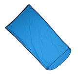 Sleeping Bag Liner Ultralight Multifunctional Elastic Sleeping Sack Liner for Outdoor CampingBlue - Top-Down View