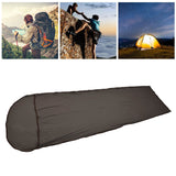 Sleeping Bag Liner Ultralight Multifunctional Elastic Sleeping Sack Liner for Outdoor CampingGrey
