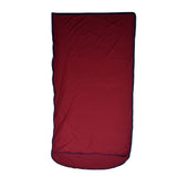 Sleeping Bag Liner Ultralight Multifunctional Elastic Sleeping Sack Liner for Outdoor CampingWine Red - 45-Degree Angle