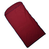 Sleeping Bag Liner Ultralight Multifunctional Elastic Sleeping Sack Liner for Outdoor CampingWine Red - Low Angle