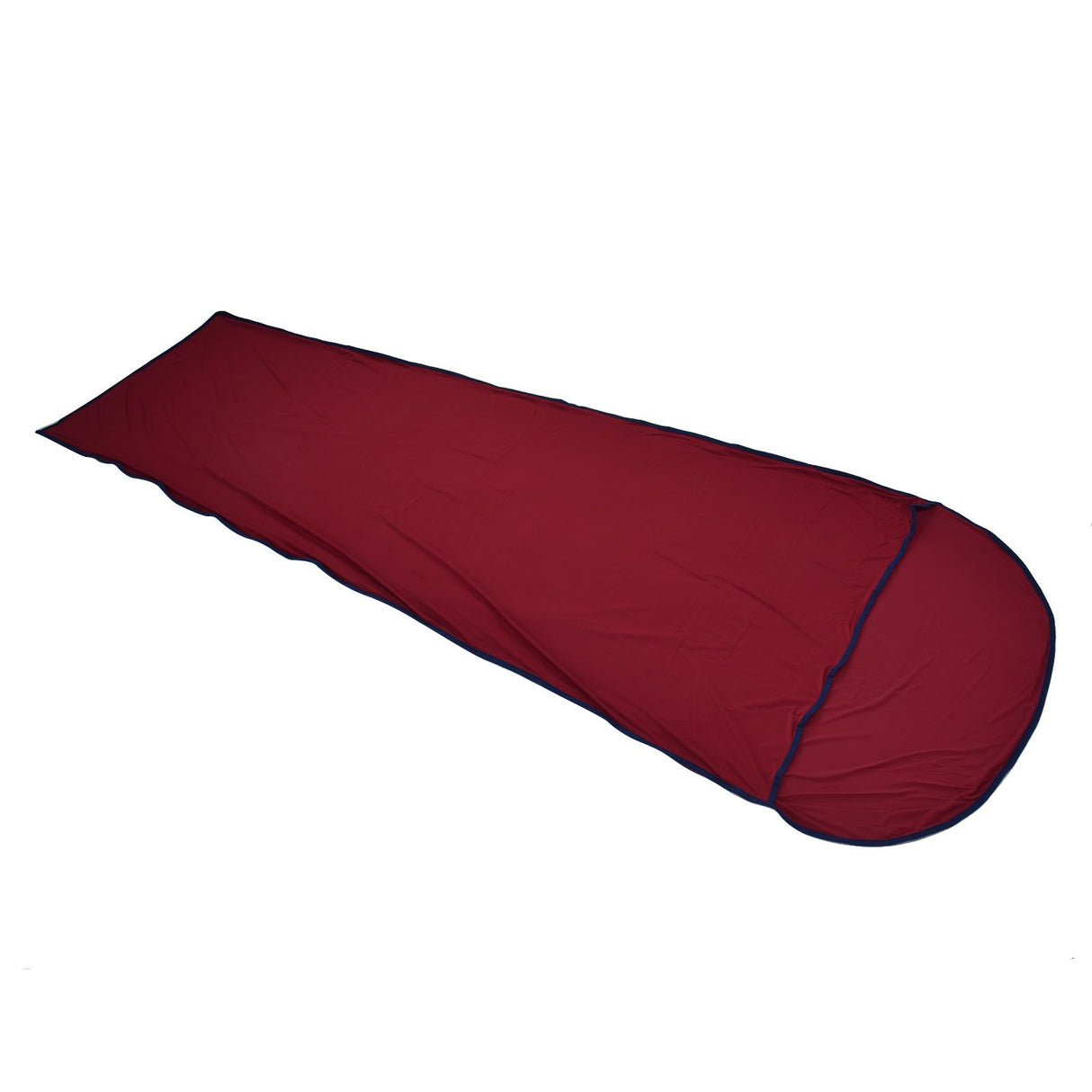 Sleeping Bag Liner Ultralight Multifunctional Elastic Sleeping Sack Liner for Outdoor CampingWine Red