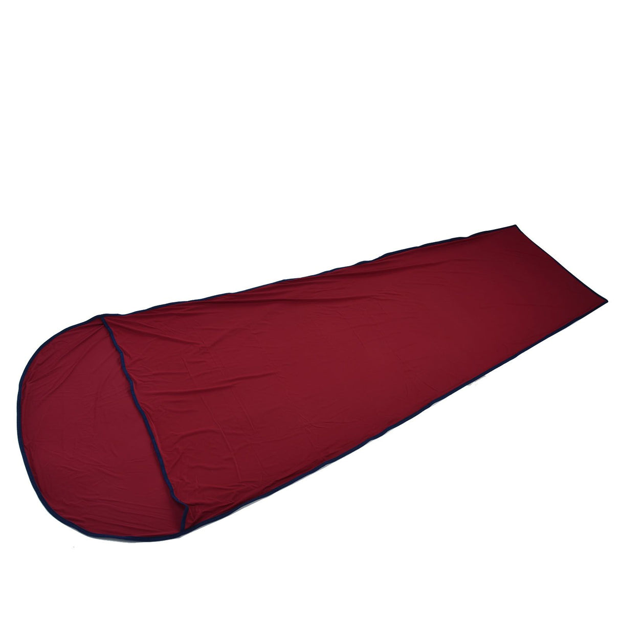 Sleeping Bag Liner Ultralight Multifunctional Elastic Sleeping Sack Liner for Outdoor CampingWine Red