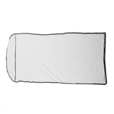 Sleeping Bag Liner Ultralight Multifunctional Elastic Sleeping Sack Liner for Outdoor CampingWhite - Close-Up Angle