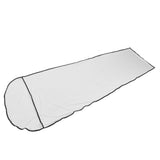 Sleeping Bag Liner Ultralight Multifunctional Elastic Sleeping Sack Liner for Outdoor CampingWhite - Extra Image