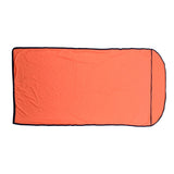 Sleeping Bag Liner Ultralight Multifunctional Elastic Sleeping Sack Liner for Outdoor CampingOrange - Side View