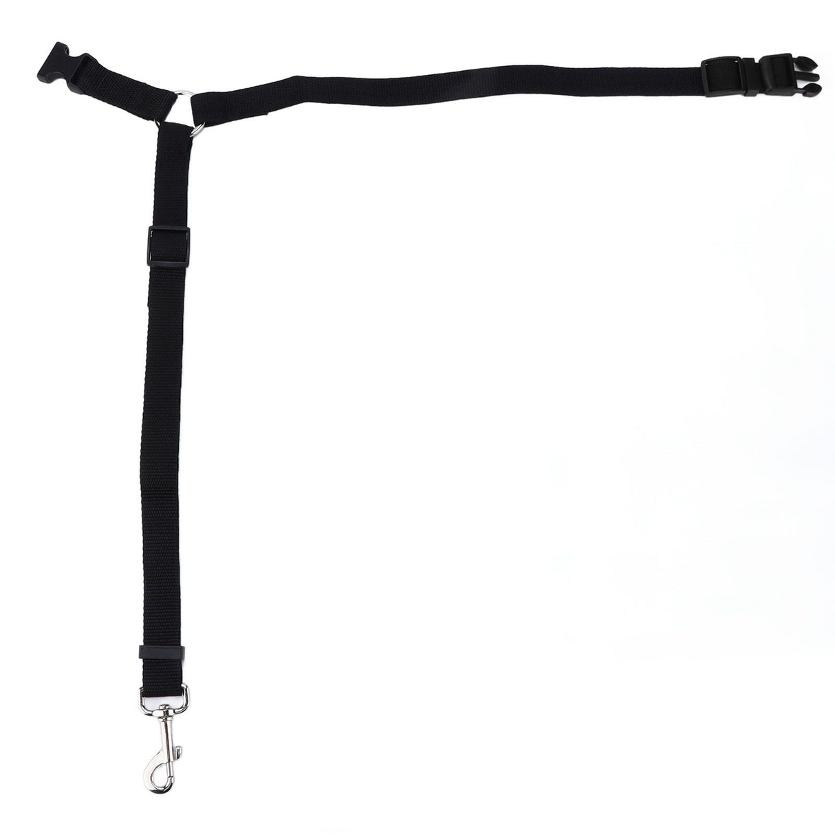 Dog Seatbelt Nylon Black Adjustable Professional Durable Car Safety Harness Pet SuppliesBlack