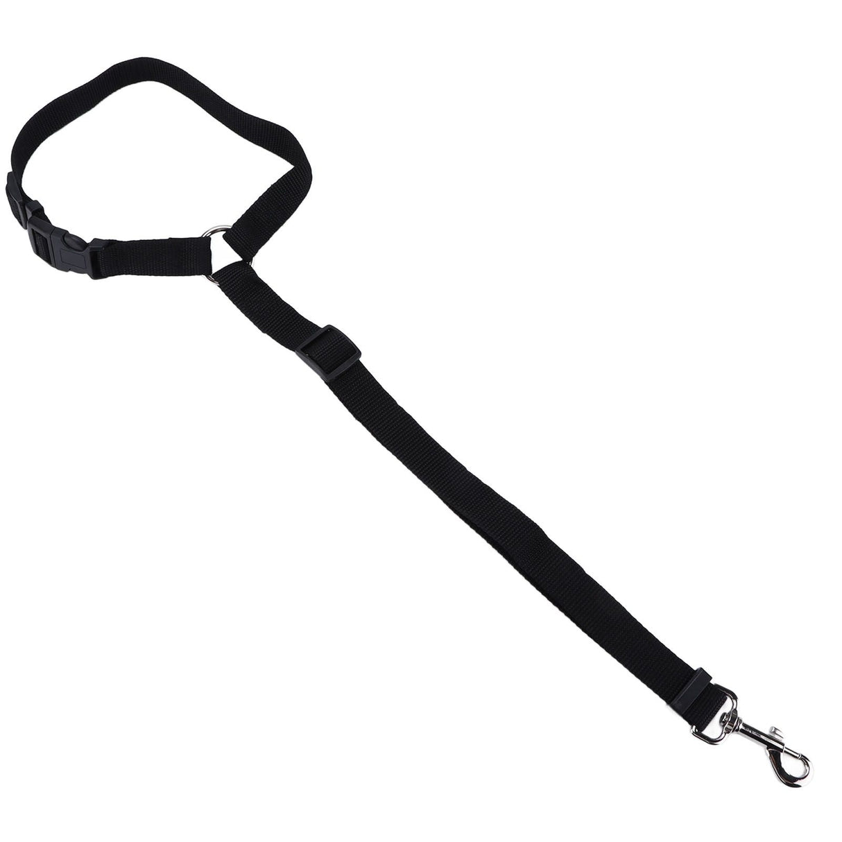 Dog Seatbelt Nylon Black Adjustable Professional Durable Car Safety Harness Pet SuppliesBlack