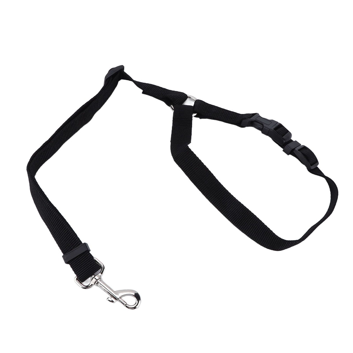 Dog Seatbelt Nylon Black Adjustable Professional Durable Car Safety Harness Pet SuppliesBlack