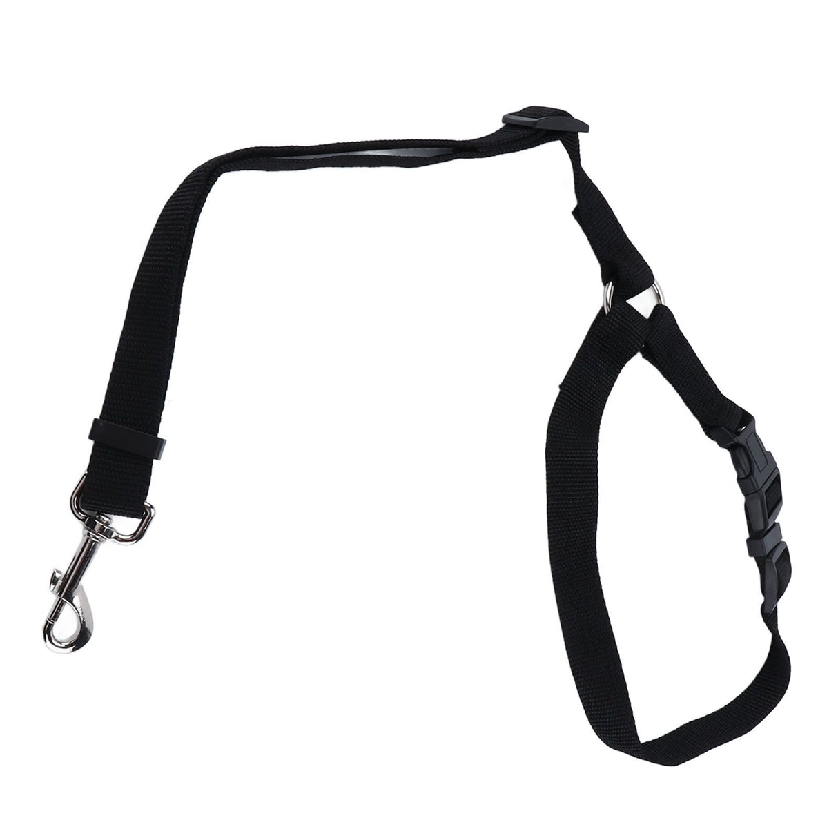 Dog Seatbelt Nylon Black Adjustable Professional Durable Car Safety Harness Pet SuppliesBlack