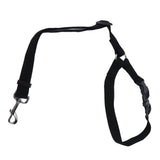 Dog Seatbelt Nylon Black Adjustable Professional Durable Car Safety Harness Pet SuppliesBlack - Extra Image