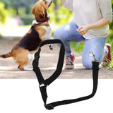 Dog Seatbelt Nylon Black Adjustable Professional Durable Car Safety Harness Pet SuppliesBlack - Extra Image