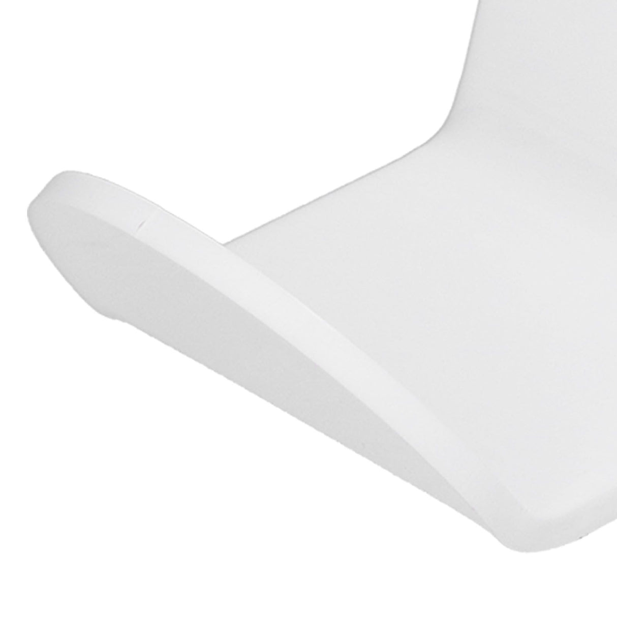 2pcs Game Controller Stand White Acrylic Durable Gamepad Holder with Wire Clamp for Gamepad Headphone Organizing