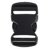 5Pcs Quick Release Buckle Plastic Dual Adjustable Strap Buckles Replacement DIY Craft for Backpack BlackFor 20mm Width Strap