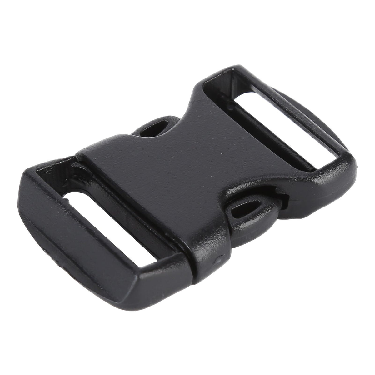 5Pcs Quick Release Buckle Plastic Dual Adjustable Strap Buckles Replacement DIY Craft for Backpack BlackFor 20mm Width Strap