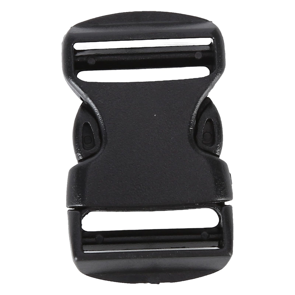 5Pcs Quick Release Buckle Plastic Dual Adjustable Strap Buckles Replacement DIY Craft for Backpack BlackFor 20mm Width Strap