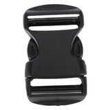 5Pcs Quick Release Buckle Plastic Dual Adjustable Strap Buckles Replacement DIY Craft for Backpack BlackFor 20mm Width Strap
