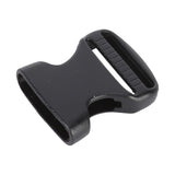 5Pcs Quick Release Buckle Plastic Dual Adjustable Strap Buckles Replacement DIY Craft for Backpack BlackFor 20mm Width Strap - Extra Image