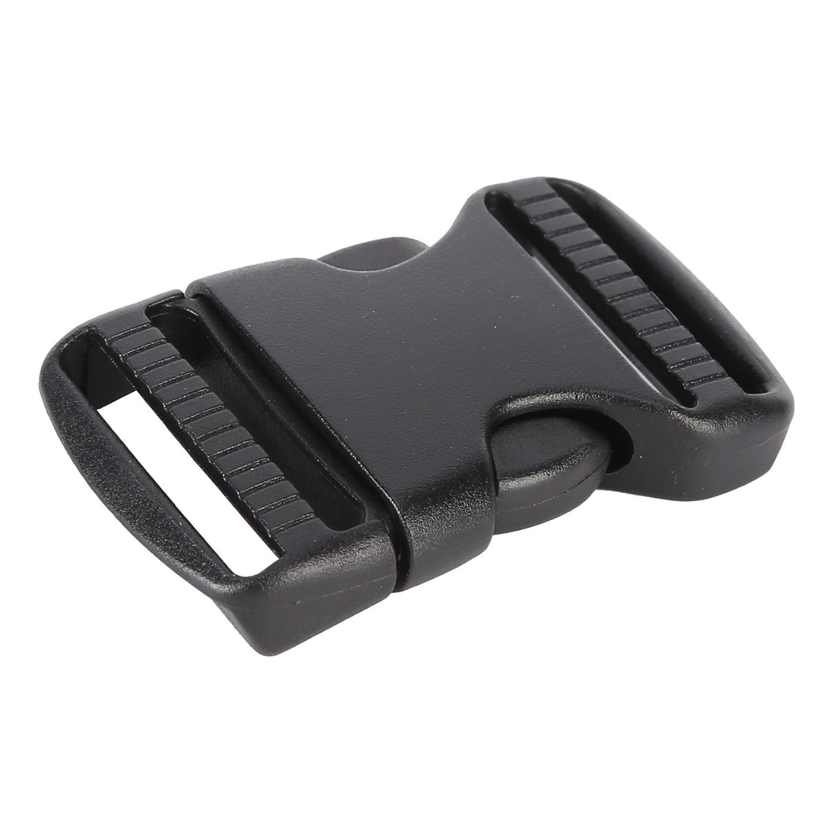 5Pcs Quick Release Buckle Plastic Dual Adjustable Strap Buckles Replacement DIY Craft for Backpack BlackFor 25mm Width Strap