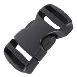 5Pcs Quick Release Buckle Plastic Dual Adjustable Strap Buckles Replacement DIY Craft for Backpack BlackFor 25mm Width Strap