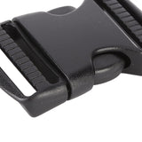5Pcs Quick Release Buckle Plastic Dual Adjustable Strap Buckles Replacement DIY Craft for Backpack BlackFor 25mm Width Strap - Extra Image