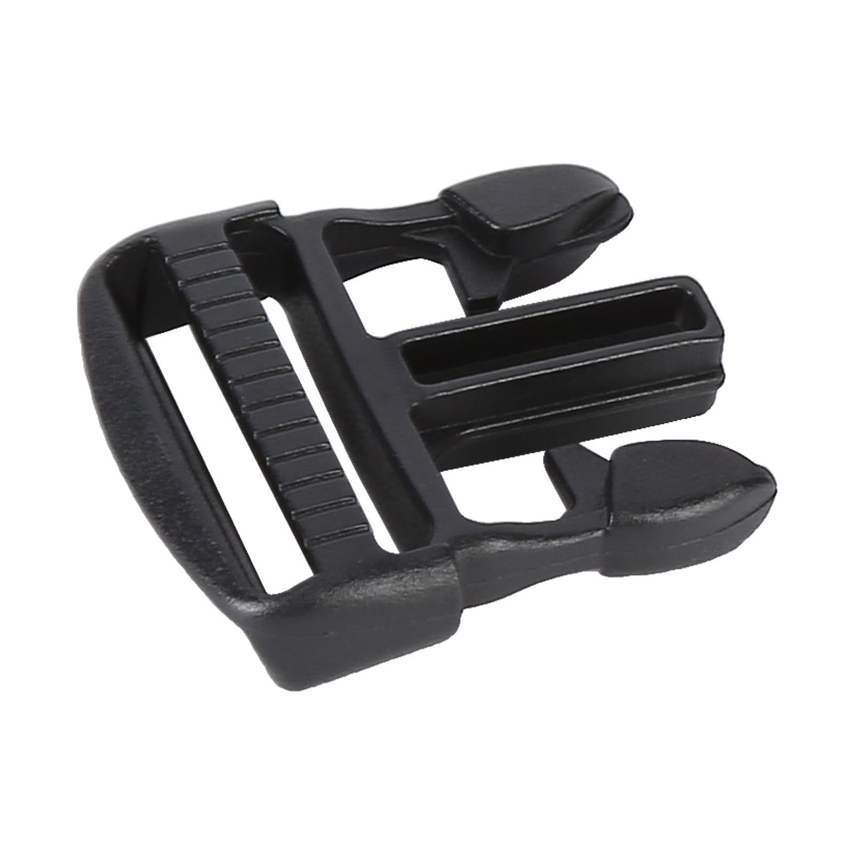 5Pcs Quick Release Buckle Plastic Dual Adjustable Strap Buckles Replacement DIY Craft for Backpack BlackFor 25mm Width Strap