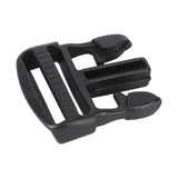 5Pcs Quick Release Buckle Plastic Dual Adjustable Strap Buckles Replacement DIY Craft for Backpack BlackFor 25mm Width Strap - Extra Image