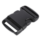 5Pcs Quick Release Buckle Plastic Dual Adjustable Strap Buckles Replacement DIY Craft for Backpack BlackFor 38mm Width Strap