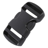 5Pcs Quick Release Buckle Plastic Dual Adjustable Strap Buckles Replacement DIY Craft for Backpack BlackFor 38mm Width Strap