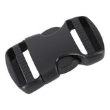 5Pcs Quick Release Buckle Plastic Dual Adjustable Strap Buckles Replacement DIY Craft for Backpack BlackFor 38mm Width Strap