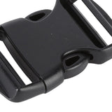 5Pcs Quick Release Buckle Plastic Dual Adjustable Strap Buckles Replacement DIY Craft for Backpack BlackFor 38mm Width Strap