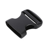 5Pcs Quick Release Buckle Plastic Dual Adjustable Strap Buckles Replacement DIY Craft for Backpack BlackFor 38mm Width Strap