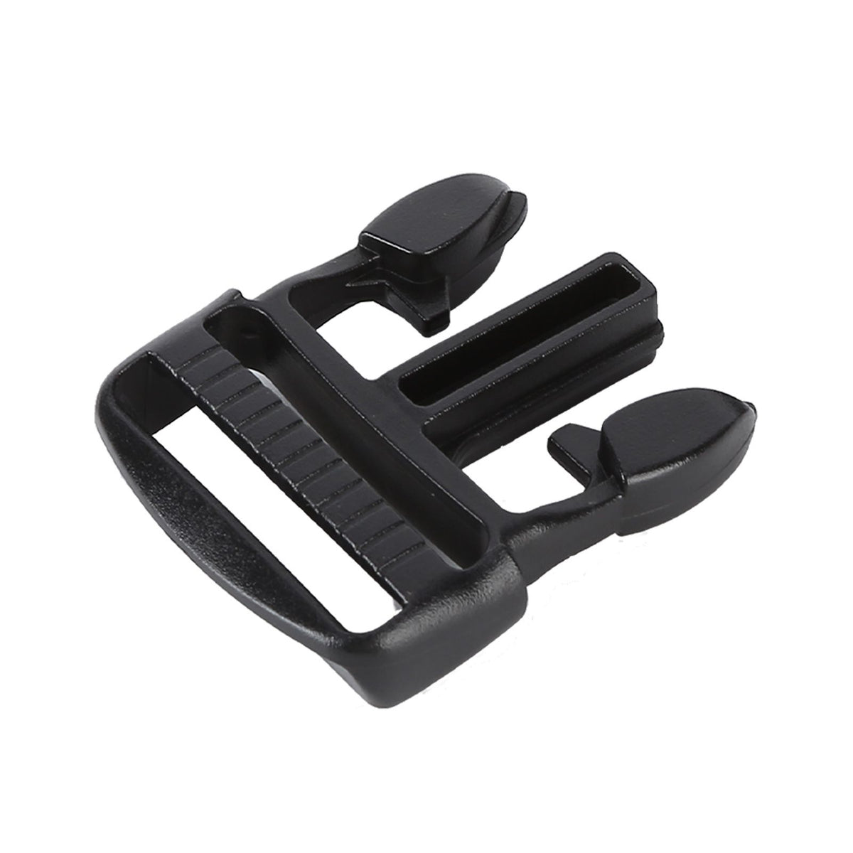 5Pcs Quick Release Buckle Plastic Dual Adjustable Strap Buckles Replacement DIY Craft for Backpack BlackFor 38mm Width Strap
