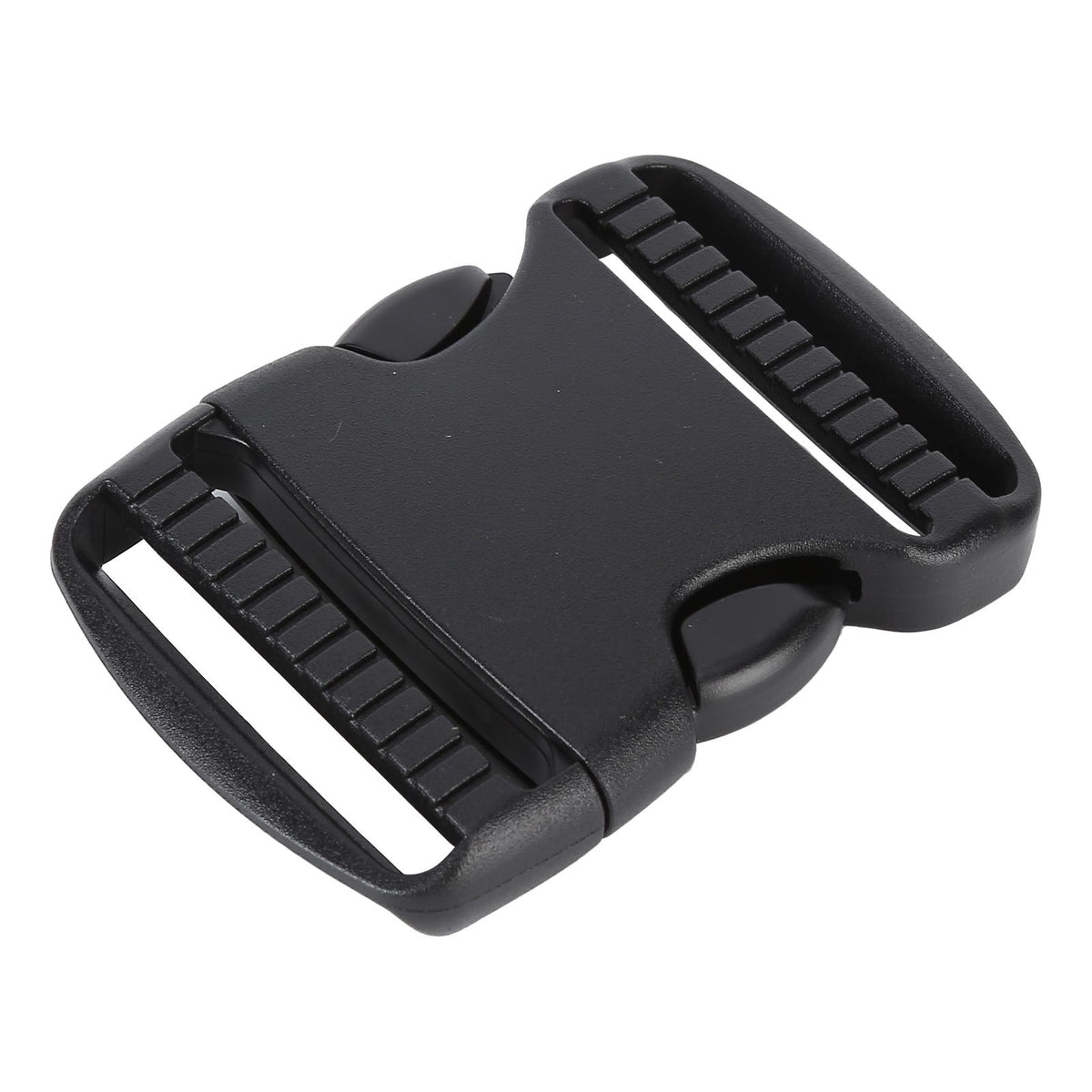 5Pcs Quick Release Buckle Plastic Dual Adjustable Strap Buckles Replacement DIY Craft for Backpack BlackFor 50mm Width Strap
