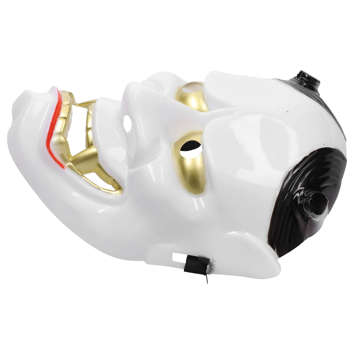Halloween Festival Costume Horrible Mask Decorative Cosplay Makeup Props for Women MenWhite