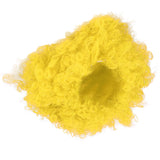 Adult Innovative Color Party Wig Halloween Interesting Headgear for Circus Troup FootballYellow