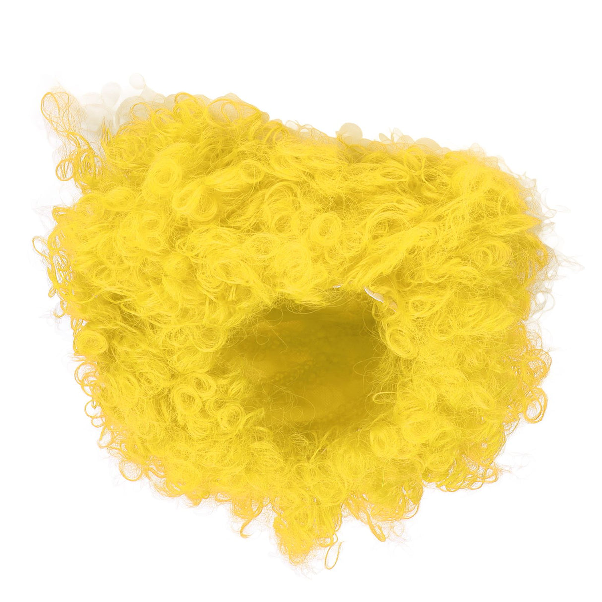 Adult Innovative Color Party Wig Halloween Interesting Headgear for Circus Troup FootballYellow