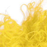 Adult Innovative Color Party Wig Halloween Interesting Headgear for Circus Troup FootballYellow