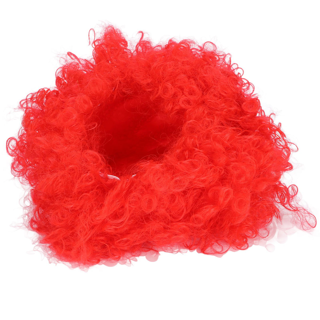 Adult Innovative Color Party Wig Halloween Interesting Headgear for Circus Troup FootballRed