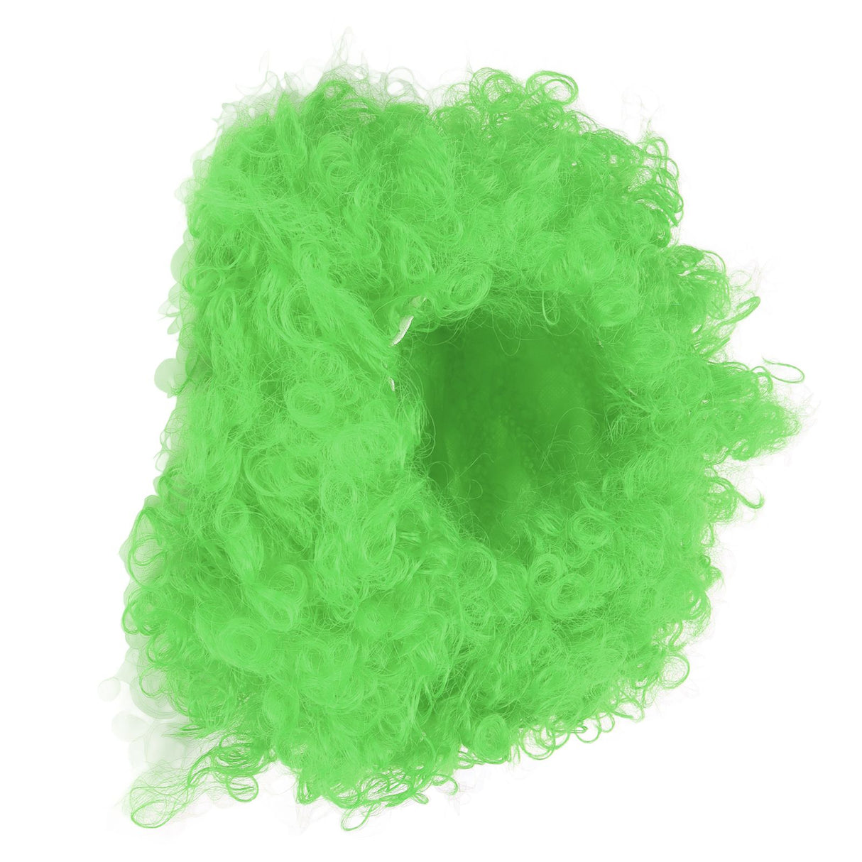 Adult Innovative Color Party Wig Halloween Interesting Headgear for Circus Troup FootballGreen
