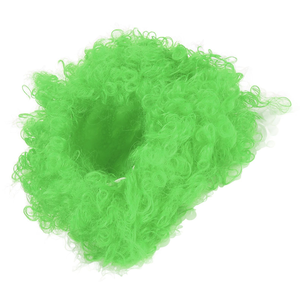 Adult Innovative Color Party Wig Halloween Interesting Headgear for Circus Troup FootballGreen
