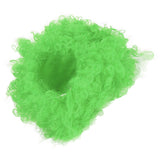 Adult Innovative Color Party Wig Halloween Interesting Headgear for Circus Troup FootballGreen - Close-Up Angle