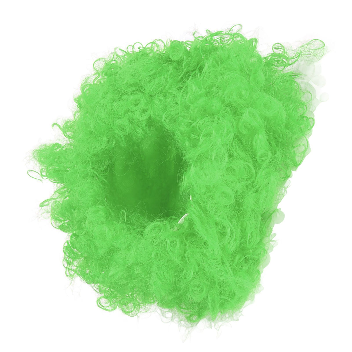 Adult Innovative Color Party Wig Halloween Interesting Headgear for Circus Troup FootballGreen