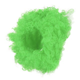Adult Innovative Color Party Wig Halloween Interesting Headgear for Circus Troup FootballGreen - Low Angle