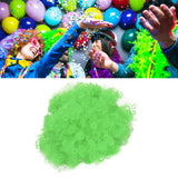 Adult Innovative Color Party Wig Halloween Interesting Headgear for Circus Troup FootballGreen - Extra Image